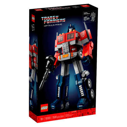 Конструктор Lego Optimus Prime Icons 10302 Новый - Retromagaz