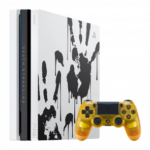 Консоль Sony PlayStation 4 Pro CUH-72xx Death Stranding Limited Edition 1TB White Б/У