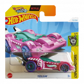 Машинка Базова Hot Wheels Tooligan Treasure Hunts Experimotors 1:64 HTF17 Pink - Retromagaz