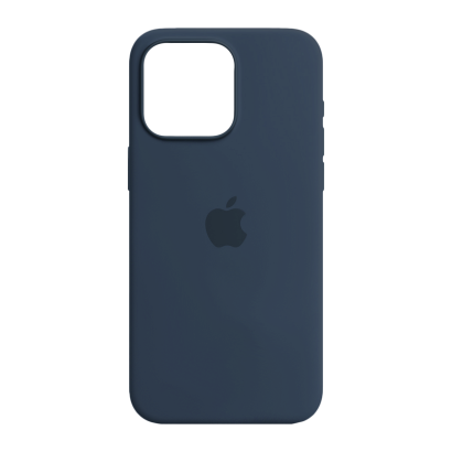 Чохол Силіконовий RMC Apple iPhone 15 Pro Max Storm Blue - Retromagaz