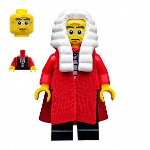 Фигурка Lego Series 9 Judge Collectible Minifigures col138 Б/У - Retromagaz