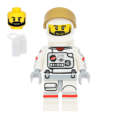 Фигурка Lego Series 15 Astronaut Collectible Minifigures col229 Б/У - Retromagaz