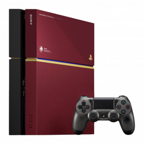 Консоль Sony PlayStation 4 CUH-12хх Metal Gear Solid V: The Phantom Pain Limited Edition 500GB Black Red Б/У - Retromagaz