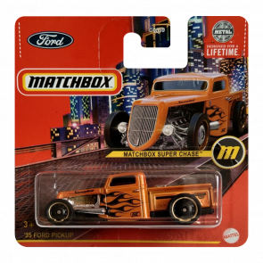 Машинка Большой Город Matchbox 1935 Ford Pick-Up Chase Showroom 1:64 HVP26 Orange - Retromagaz