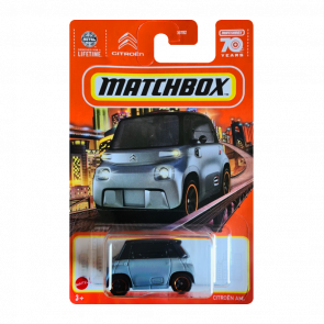 Тематическая Машинка Matchbox 2021 Citroën Ami France 1:64 HVV05/HVV31 Grey - Retromagaz