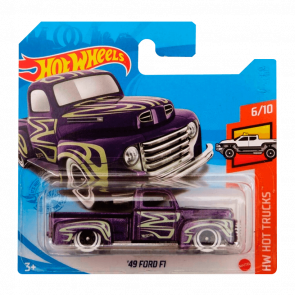 Машинка Базова Hot Wheels '49 Ford F1 Hot Trucks 1:64 GRY95 Purple - Retromagaz