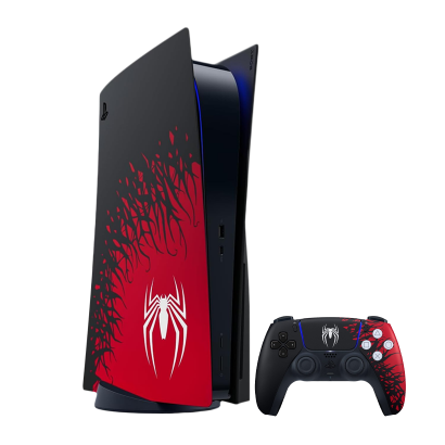 Консоль Sony PlayStation 5 Blu-ray Spider-Man 2 Limited Edition 825GB Red Black Б/У - Retromagaz