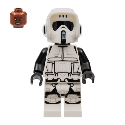 Фігурка Lego Імперія Scout Trooper Female Star Wars sw1229 75332 Новий - Retromagaz