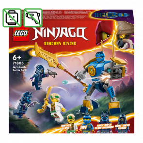 Конструктор Lego Бойовий Набір Робота Джея Ninjago 71805 Без Фігурок Новий