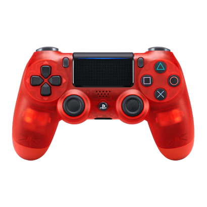 Геймпад Беспроводной Sony PlayStation 4 DualShock 4 Version 2 Crystal Red Б/У Нормальный - Retromagaz