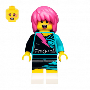 Фигурка Lego Series 7 Rocker Girl Collectible Minifigures col111 Б/У - Retromagaz