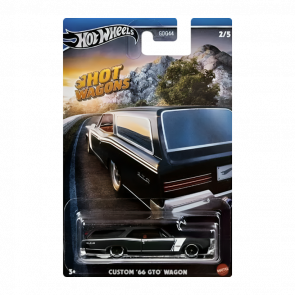 Тематична Машинка Hot Wheels Custom '66 GTO Hot Wagons 1:64 HWR56/HRR87 Black - Retromagaz