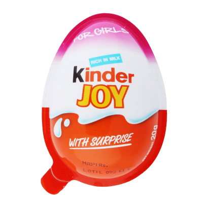 Шоколадне Яйце Kinder Joy For Girls 20g - Retromagaz