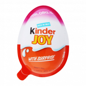 Шоколадное Яйцо Kinder Joy For Girls 20g - Retromagaz