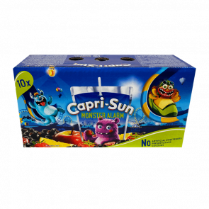 Набір Напій Соковий Capri-Sun 10шт Fun Monster Alarm 200ml - Retromagaz