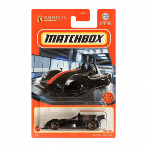 Машинка Велике Місто Matchbox Radical Radical SR3 XXR Showroom 1:64 HVL13 Black - Retromagaz