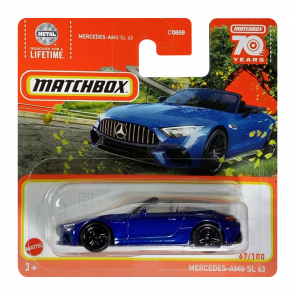 Машинка Большой Город Matchbox Mercedes-AMG SL 63 Highway 1:64 HKW29/HLD46 Blue