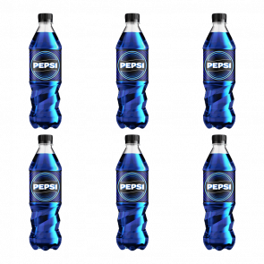 Набір Напій Pepsi Electric Blue Zero Sugar 500ml 6шт - Retromagaz