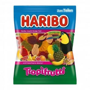 Цукерки Жувальні Haribo Tropifrutti 100g - Retromagaz