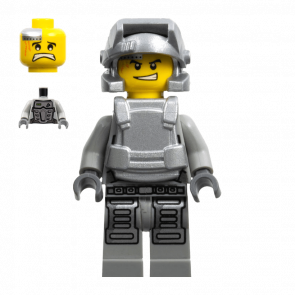 Фигурка Lego Power Miners Engineer Light Bluish Grey Outfit Space pm026 Б/У - Retromagaz