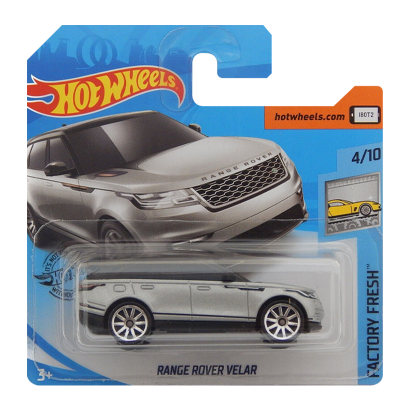 Машинка Базовая Hot Wheels Range Rover Velar Factory Fresh 1:64 FYB37 Silver - Retromagaz