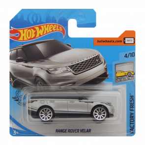 Машинка Базовая Hot Wheels Range Rover Velar Factory Fresh 1:64 FYB37 Silver