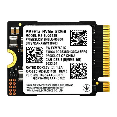 SSD Накопитель Samsung PM991A Steam Deck 512GB - Retromagaz