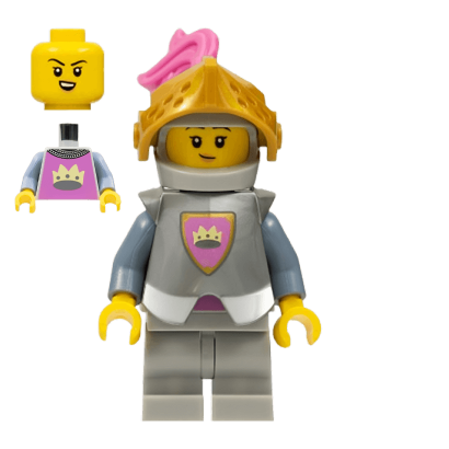 Фигурка Lego Series 23 Knight Yellow Castle Collectible Minifigures col408 Б/У - Retromagaz