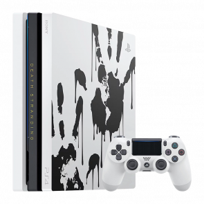 Консоль Sony PlayStation 4 Pro CUH-72xx Death Stranding Limited Edition 1TB White White Геймпад Б/У - Retromagaz