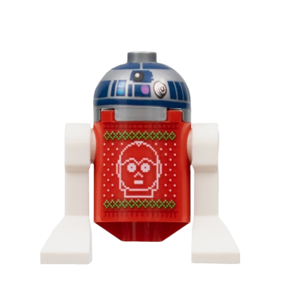 Фигурка Lego Дроид R2-D2 Holiday Sweater Star Wars sw1241 1 Б/У - Retromagaz