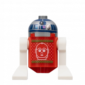 Фігурка Lego Дроїд R2-D2 Holiday Sweater Star Wars sw1241 1 Б/У