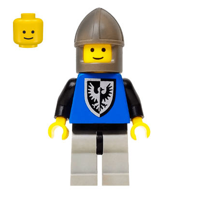 Фигурка Lego Black Falcons Knight Castle cas102 Б/У - Retromagaz