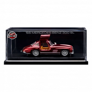 Машинка Premium Hot Wheels '55 Mercedes-Benz 300 SL Red Line Club RLC 1:64 HNL27 Dark Red