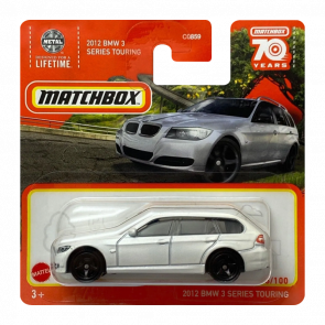 Машинка Велике Місто Matchbox 2012 BMW 3 Series Touring Highway 1:64 HLC71 White