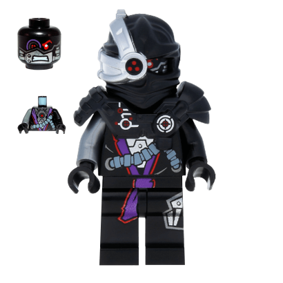 Фигурка Lego Nindroids General Cryptor Ninjago njo092 Б/У - Retromagaz