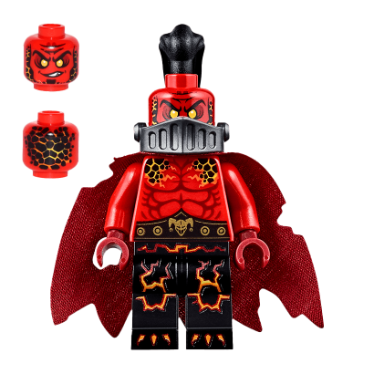 Фигурка Lego Lava Monster Army General Magmar Nexo Knights nex051 Б/У - Retromagaz