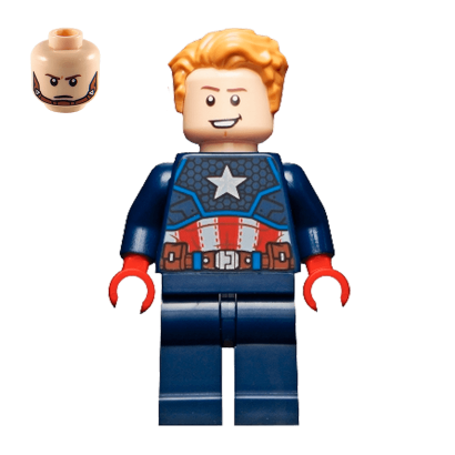 Фігурка Lego Marvel Captain America Super Heroes sh0741 1 Б/У - Retromagaz