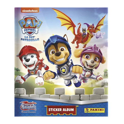 Альбом Paw Patrol Щенячий патруль - Лицарі PANINI - Retromagaz