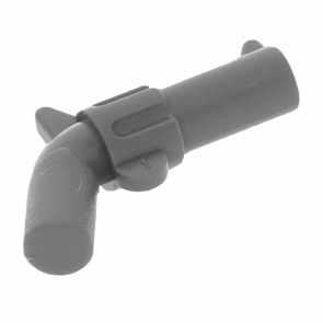 Оружие Lego Стрелковое Pistol Revolver Large Barrel 30132 4105286 4211029 4569113 6056822 Dark Bluish Grey 4шт Б/У