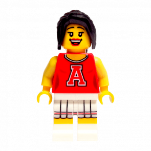 Фигурка Lego Series 8 Red Cheerleader Collectible Minifigures col125 Б/У - Retromagaz