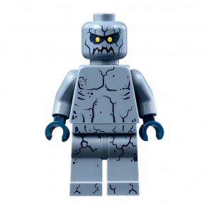 Фигурка Lego Stone Monster Army Stone Stomper Small Dark Blue Cracks Nexo Knights nex096 Б/У