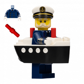 Фигурка Lego Series 23 Ferry Captain Collectible Minifigures col407 Б/У