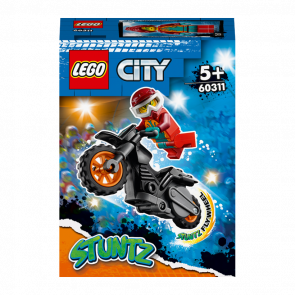 Конструктор Lego Вогняний Трюковий Мотоцикл 60311 City Новий - Retromagaz