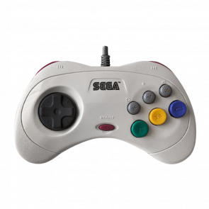 Геймпад Проводной Sega Saturn HSS-0101 White 2m Б/У - Retromagaz