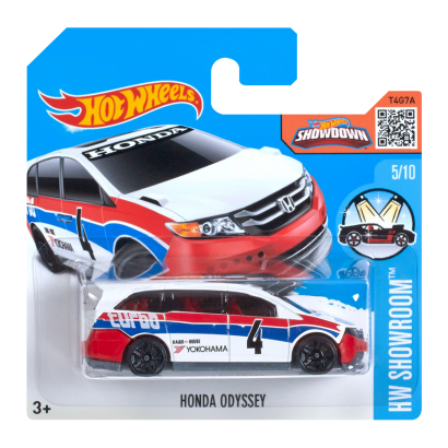 Машинка Базовая Hot Wheels Honda Odyssey Showroom 1:64 DHP26 White - Retromagaz