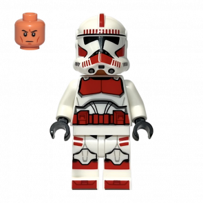 Фігурка Lego Республіка Clone Shock Trooper Coruscant Guard Phase 2 Star Wars sw1305 75372 Б/У