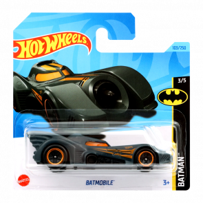 Машинка Базовая Hot Wheels Batmobile Batman 1:64 HKG99 Grey - Retromagaz