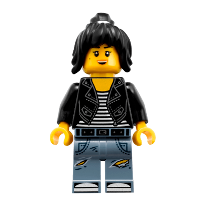 Фігурка Lego Ninja Nya Leather Jacket and Jeans High School Outfit Ninjago njo355 1 Б/У - Retromagaz