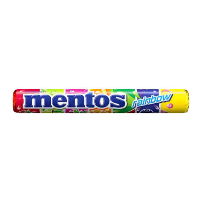 Цукерки Жувальні Mentos Rainbow 37.5g - Retromagaz