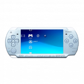 Консоль Sony PlayStation Portable Slim PSP-2ххх Модифицированная 32GB Felicia Blue + 5 Встроенных Игр Б/У - Retromagaz